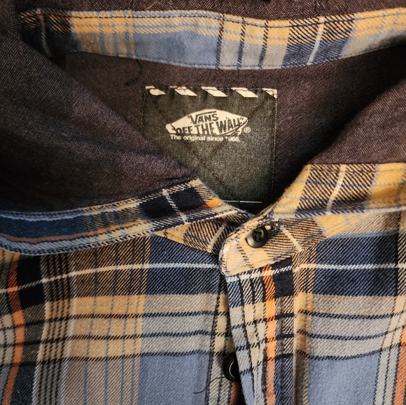 Vans button down with hood - Picture 2 of 2